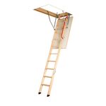 Bodentreppen FAKRO LWK Plus, mehrteilige Bodentreppe aus Holz