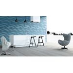 3D Wandpaneele aus Gips SOLANO (72x72 cm)