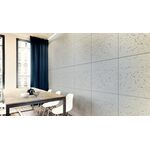 Betonoptik 3D Wandpaneele aus Gips INDUSTRIO