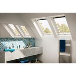 Dachfenster VELUX GLU-B 0061 | mit unterem Handgriff | 3-fach Verglasung | Kunstsoff