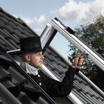 VELUX GXU 0070 | Everfinish roof access window with 2-glazin for living quarters