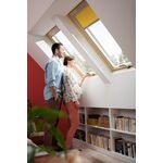 VELUX GZL-B 1051 | wooden, center pivot roof window, with 2-glass and bottom handle