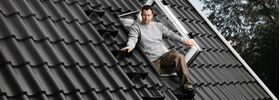 Dachausstiegsfenster VELUX GXU ENERGIE PLUS mit Türfunktion
