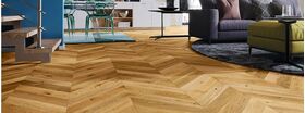 Parkett Eiche CARAMEL FRANZÖSISCHES FISCHGRAT 130
