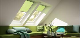 VELUX RFL » Sichtschutzrollo mit Führungsschienen für VELUX Dachfenster