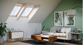 VELUX Konzern Dachfenster RoofLITE+ SOLID PINE | Holz | 2-fach Verglasung