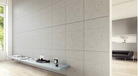 Betonoptik 3D Wandpaneele aus Gips INDUSTRIO