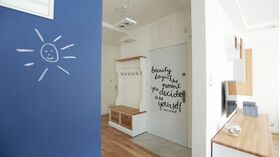 stegu LOFT 1, Ziegelriemchen aus Gips für innen