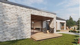 Stegu NEPAL 01, Verblender aus Beton für innen und außen