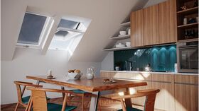 Kunststoff Dachfenster RoofLITE+ mit 3-fach Verglasung