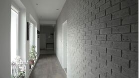 stegu BOSTON GREY, Ziegelriemchen aus Beton mit integrierte Fuge