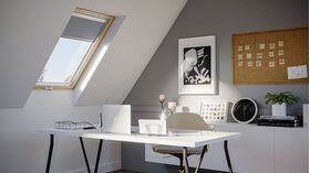 VELUX Konzern Dachfenster RoofLITE+ SLIM VENT | Holz | Dauerlüftung | 2-fach Verglasung