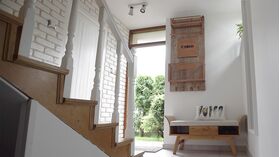 stegu LOFT 1, Ziegelriemchen aus Gips für innen