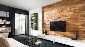 Stegu TIMBER 1, Verblender aus Beton für innen und außen