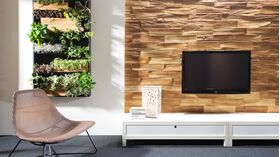 Stegu TIMBER 1, Verblender aus Beton für innen und außen