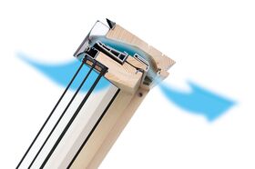 FAKRO Dachfenster FTP-V U41 APMX | GreenView | 3-fach Verglasung | Holz