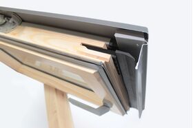 RoofLITE+ TRIO PINE | wooden, pivot, 3-glass roof window