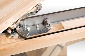 RoofLITE+ SLIM PINE | wooden, pivot, 2-glass roof window
