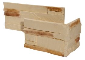 Ecke CRETA 2 : Karton = 10 Ecken a 20cm Höhe