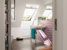 VELUX Kunststoff Dachfenster GLU 0061 mit 3-fach Verglasung