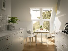 VELUX Dachfenster GNU 0064 | Klapp-Schwing | 3-fach Verglasung | Kunststoff