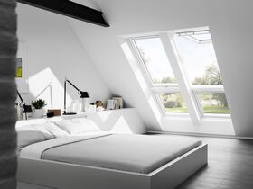 VELUX Dachfenster GNU 0064 | Klapp-Schwing | 3-fach Verglasung | Kunststoff
