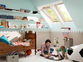 Dachfenster VELUX GLL-B 1061 mit unterem Handgriff und 3-fach Verglasung