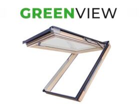 FAKRO Dachfenster FPP-V MAX U41 APMX | GreenView | 3-fach Verglasung | Holz