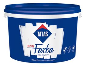 Atlas ecoFarba : Weiße Acryl Innenfarbe
