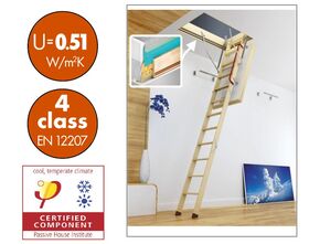 FAKRO Bodentreppen LWT-PH für Passivhaus