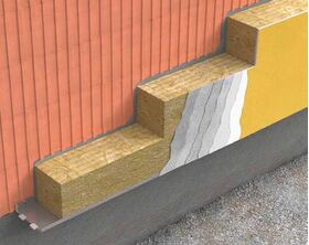 FRONTROCK L ▪ Fassadendämmplatte aus Steinwolle-Lamellen von ROCKWOOL