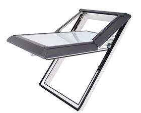 Kunststoff Dachfenster Skyfens Supro mit 3-fach, VSG Veglasung