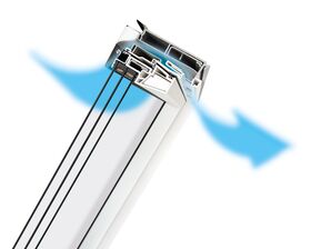 FAKRO Dachfenster PPP-V MAX U41 ABMX | GreenView | 3-fach Verglasung | PVC