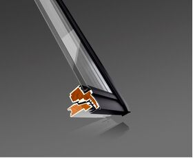 VELUX Kunststoff Dachfenster GGU 0070 THERMO