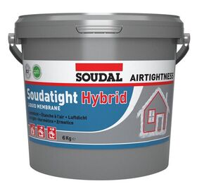Flüssige Abdichtungsmembran Soudadicht Hybrid -  6 kg Eimer | Grau