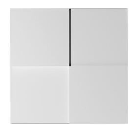 3D Wandpaneele aus Gips RUBIK (72x72 cm)