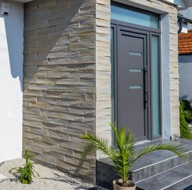 Stegu TIMBER 3, Verblender aus Beton für innen und außen