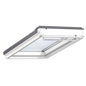 VELUX Dachfenster GBL 2015 für Flachdächer, mit 3-fach Verglasung, weiße Endlackierung