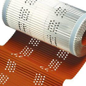 Firstrolle, Gratrolle aus Aluminium (Bandbreite: 300 mm)