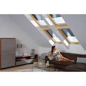 FAKRO AMZ SOLAR | Solar Hitzeschutz-Markise für FAKRO Dachfenster ✓ Kompatibel mit ARON und OptiLight