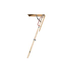 Bodentreppen FAKRO LWK Plus, mehrteilige Bodentreppe aus Holz