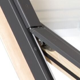 RoofLITE+ SLIM PINE | wooden, pivot, 2-glass roof window