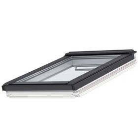 VELUX Dachfenster GBL 2015 für Flachdächer, mit 3-fach Verglasung, weiße Endlackierung