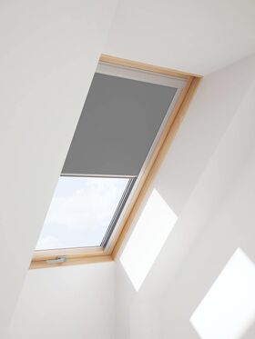 Graphit Rollo für Dachfenster