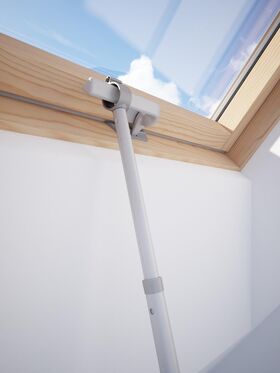 Multifunktional Teleskop-Bedientange zur Bedienung von Dachfenster Rollos und Insektenschutzrollos