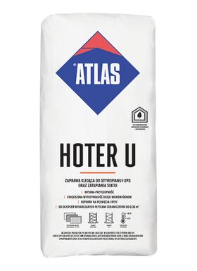 Atlas Hoter U, WDVS Klebe- und Armierungsmörtel für Styropor, faserverstärkt