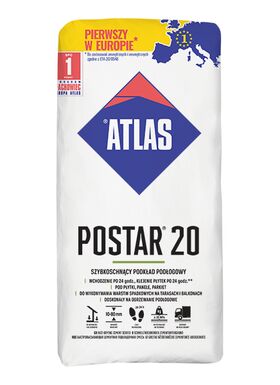 Atlas Postar 20, Schnelltrockende Zementestrich (10-80mm)