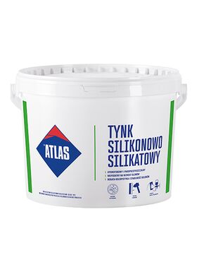 Atlas Silikon-Silikatputz SAH-NS, dünnschichtputz in 400 Farben erhältlich