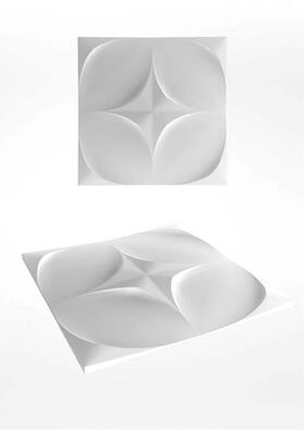 Gips panel POLARIS (72x72 cm)