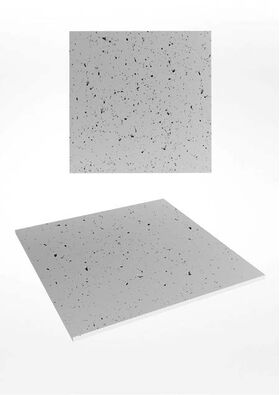 Betonoptik 3D Wandpaneele aus Gips INDUSTRIO